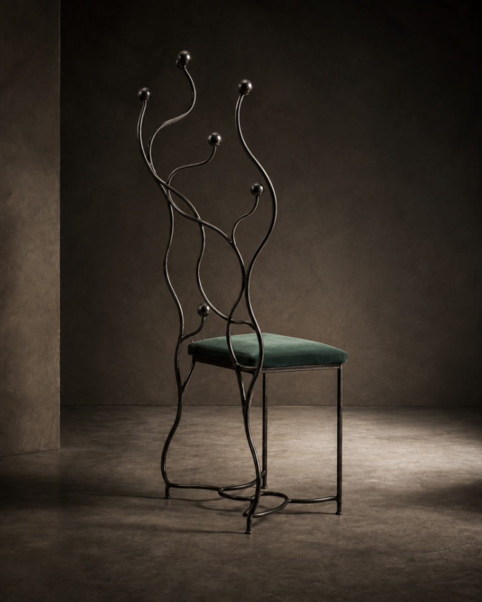 The Sphere Chair in a quiet, warm-toned room